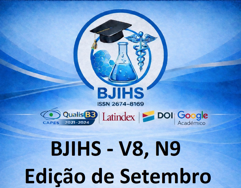 					Visualizar v. 8 n. 9 (2026): BJIHS QUALIS B3 - FATOR DE IMPACTO SJIF 5.807 - ÍNDICE H 19
				